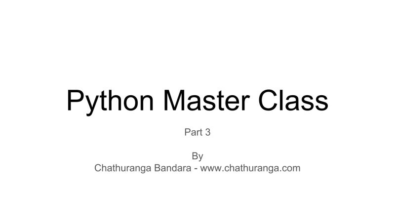 Python Master Class 3 Ppt - Amazing Ultra HD Landscape Pictures | Free Download