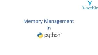 Python Memory Management Ppt - Download Amazing Gradient Design | 8K