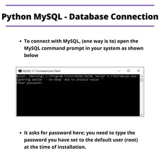 Python My Sql Database Connection Pdf - Best Landscape Illustrations in Ultra HD