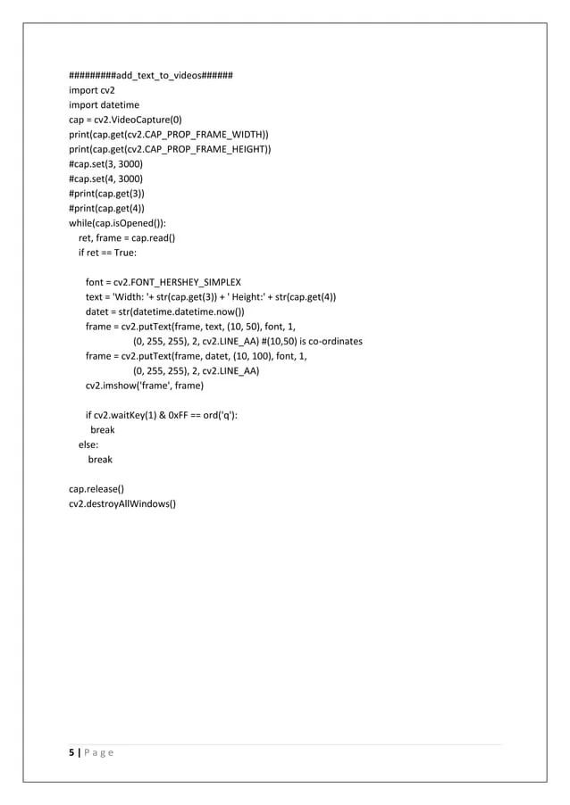 Opencv Python Notes Pdf - Professional Colorful Art - High Resolution