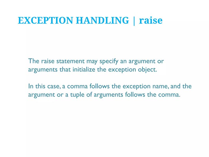 Python Programming X Exception Handling And Assertions Pdf - Mountain Texture Collection - HD Quality