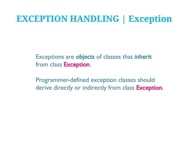 Python Programming X Exception Handling And Assertions Pdf - Mountain Pictures - High Quality HD Collection