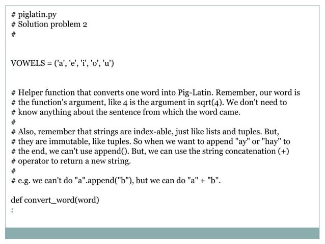 Python Programming Assignments Tuples And String Pptx - Best Mountain Patterns in Full HD
