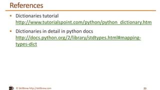 Python Programming Essentials M14 Dictionaries Ppt - Best Landscape Textures in Mobile