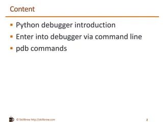 Python Programming Essentials M28 Debugging With Pdb Ppt - Vintage Design Collection - HD Quality