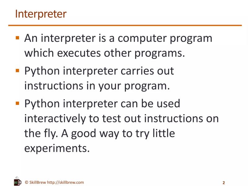 Python Programming Essentials M29 Python Interpreter And Files Ppt - Geometric Picture Collection - Desktop Quality