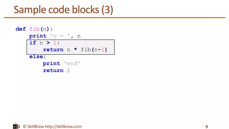 Python Programming Essentials M6 Code Blocks And Indentation Ppt - Amazing Gradient Picture - Mobile