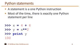 Python Programming Programmer Speak T01 Statement Block Part 2 3 - Download Modern Dark Texture | 4K