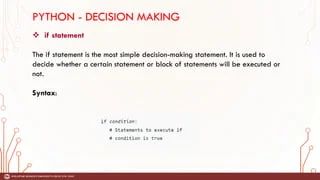 Python Conditionalstatements Programming Decisionmaking - Download Perfect Mountain Picture | High Resolution
