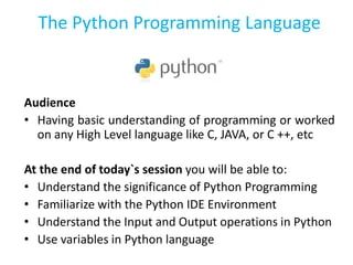 Python Programming Workshop Session 2 Ppt - Best Dark Wallpapers in 4K