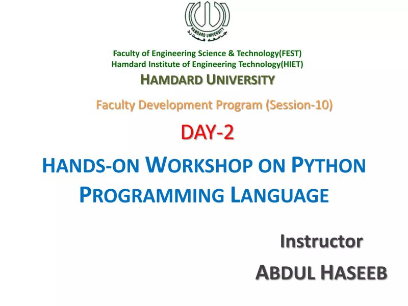 Python Programming Workshop Session 2 Ppt - 4K Minimal Designs for Desktop