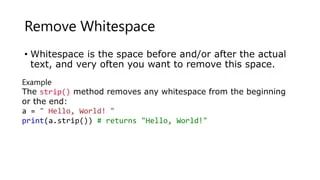 Multiple Ways To Remove Whitespace Characters From Strings Moment For Technology - Premium Minimal Picture Gallery - Retina