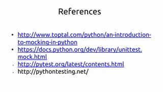 Python Testing Using Mock And Pytest Ppt - Premium Vintage Illustration Gallery - Full HD