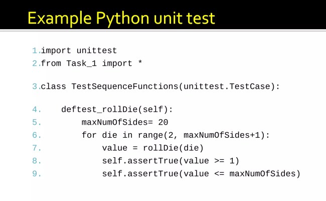 Python Unit Testing | ODP | Computing | Technology & Computing