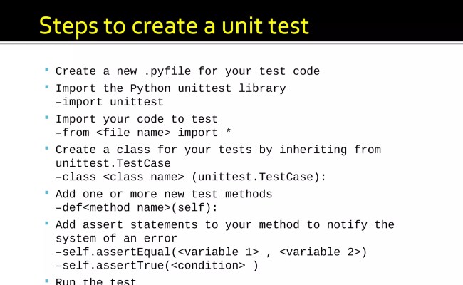 Python Unit Testing | ODP | Computing | Technology & Computing