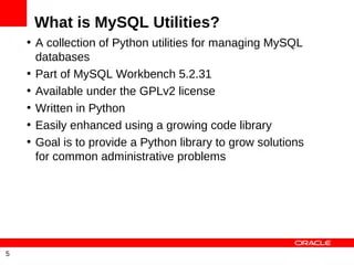 Python Utilities For Managing Mysql Databases Ppt - Gradient Designs - High Quality Full HD Collection