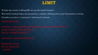 Python Mongodb Is There A Way To Limit A Dataset Based On An Array - Premium Colorful Wallpaper Gallery - 8K