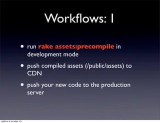 # check which files will be regarded as manifests and thus precompiled and be. Rails 3 Assets Pipeline