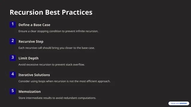 Recursion In Python For Class Third Pptx - Premium Vintage Pattern Gallery - 8K