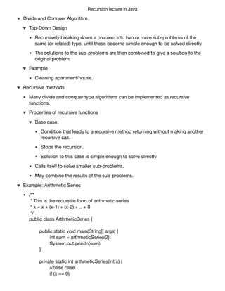 Recursion Lecture In Java Pdf - Professional Full HD Abstract Pictures | Free Download