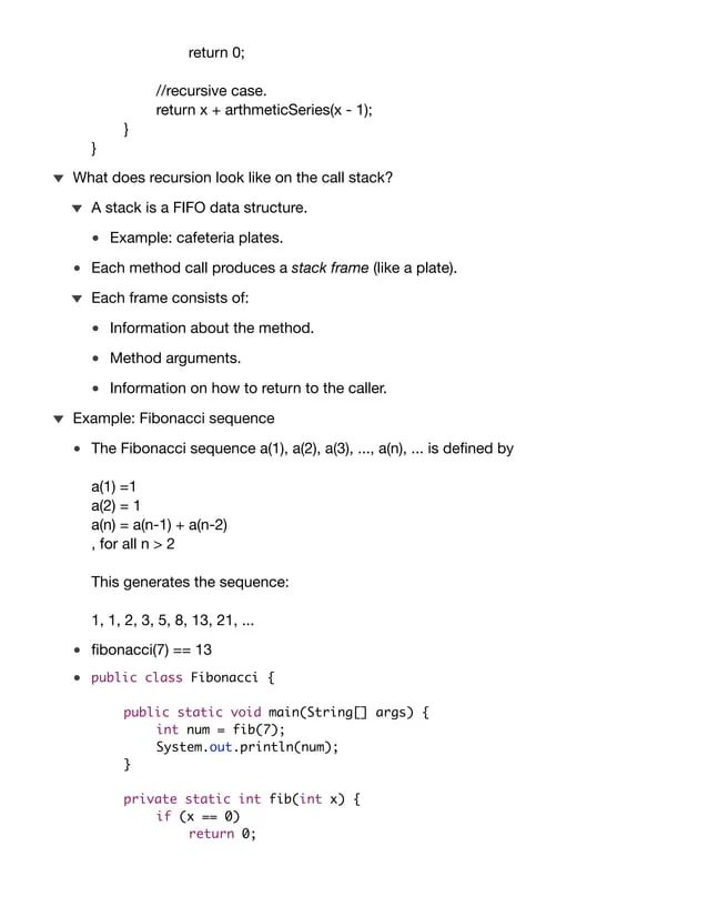 Recursion Lecture In Java Pdf Programming Languages Computing - Ultra HD Landscape Image - Ultra HD