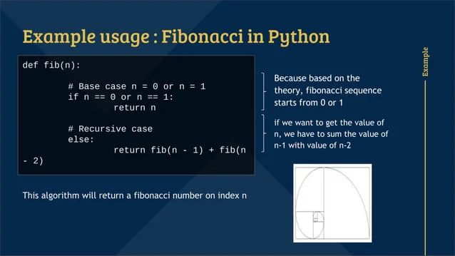 Recursion With Python Rev Pptx Programming Languages Computing - Premium Space Texture Gallery - 8K