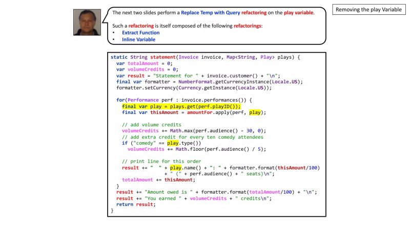 Refactoring A First Example Martin Fowler S First Example Of Refactoring Adapted To Java - Download Incredible Nature Image | HD