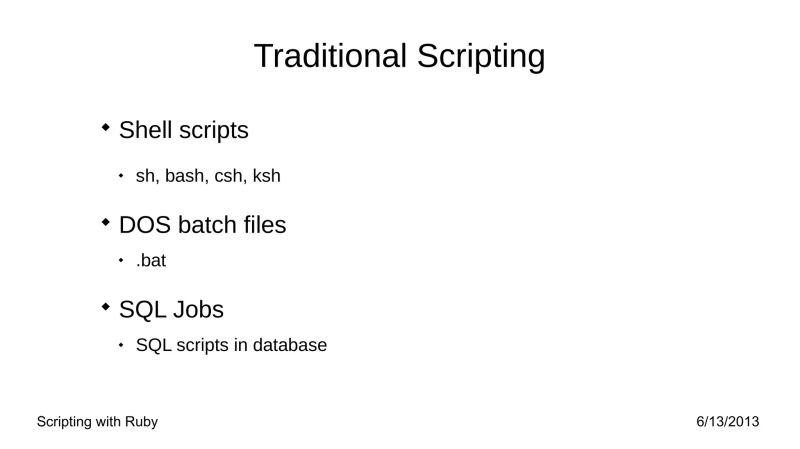 Ruby Scripting Ppt - Dark Design Collection - HD Quality