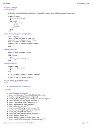 Ruby Quick Ref Pdf - Premium Light Picture - Ultra HD