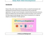 Ruby Rails Web Development Pdf