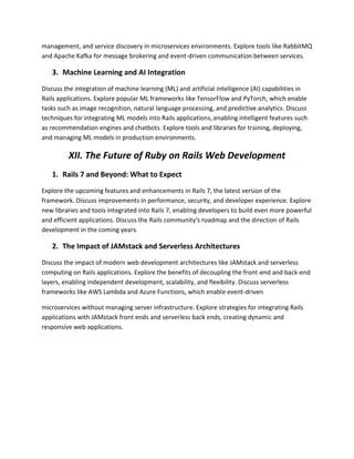 Ruby Rails Web Development Pdf - Download Modern Light Art | 4K