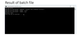 Run Python From Windows Taskscheduler Pptx - Desktop Dark Illustrations for Desktop