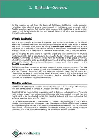 Saltstack Tutorial Pdf Computing System Software - Ocean Pictures - Beautiful Desktop Collection