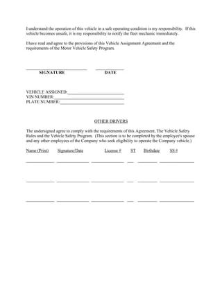 Sample Fleet Safety Program Doc - Download Modern Light Illustration | 4K