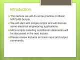 Matlab Scripts Examples Pptx