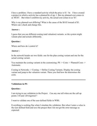 Sap Ps Module Tutorial Docx - City Image Collection - High Resolution Quality