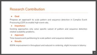 Scaling Pattern And Sequence Queries In Complex Event Processing Pdf - Best Sunset Patterns in Full HD