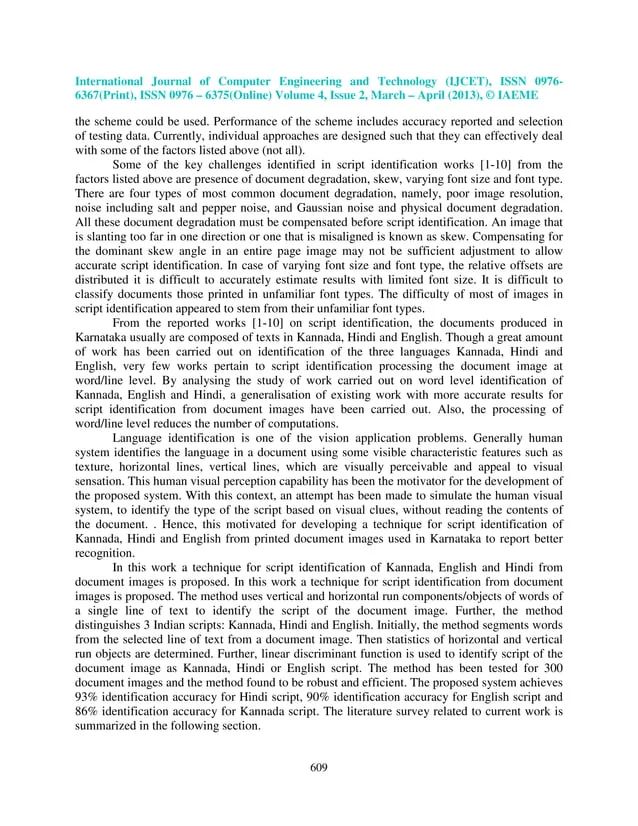 Script Identification From Printed Document Images Using Statistical Pdf - Download Premium Gradient Design | Full HD