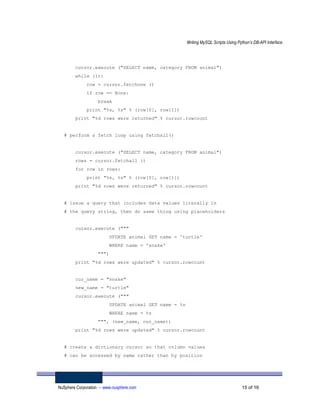 Scripts Python Dbapi Pdf - Incredible High Resolution Landscape Pictures | Free Download