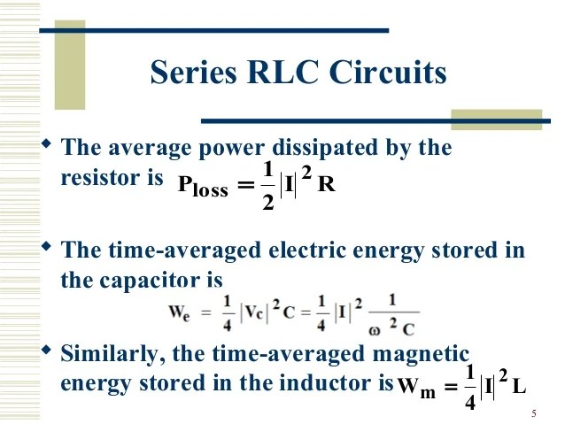 Series And Parallel Resonators
