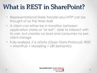 Sharepoint 2010 Rest With Javascript And Jquery Ppt - HD Mountain Arts for Desktop
