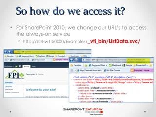 Sharepoint 2010 Rest With Javascript And Jquery Ppt - Elegant Colorful Image - Mobile