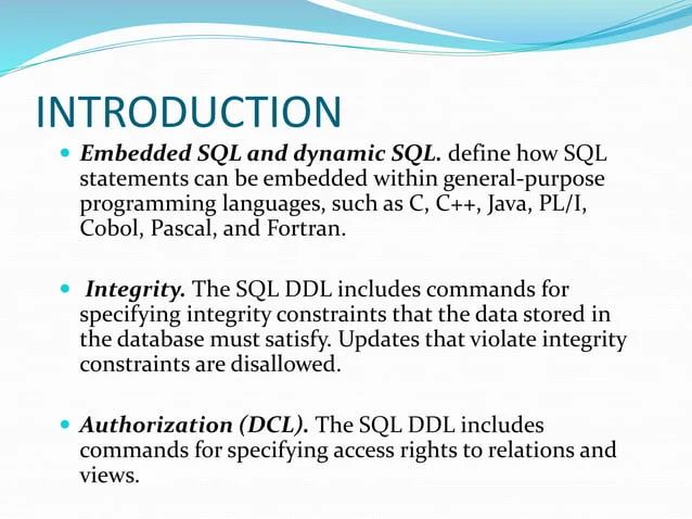Sql Structured Query Language Introduction Pptx Databases Computer Software And Applications - Incredible 8K Gradient Pictures | Free Download