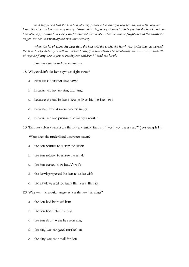 Contoh soal dan jawaban bahasa inggris passive voice. Soal Semester 2 Sma Kelas 11