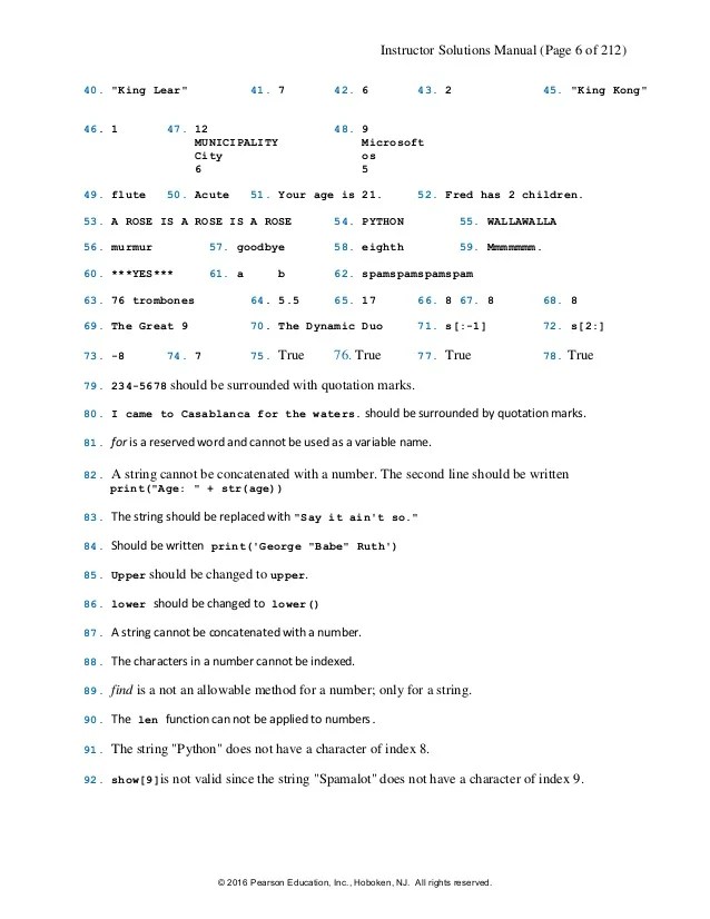 Solution Manual For Introduction To Programming Using Python 1st Edit I added a few sections and more details on the Web to help beginners get started running Python in a browser so you dont have to deal with installing Python until you want to.