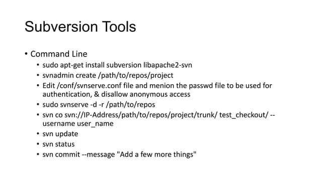 Source Version Control Using Subversion Pptx - City Photo Collection - Desktop Quality