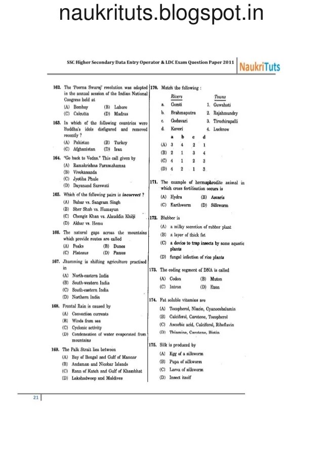 One of the most common forms of data entry testing is a basic typing skills test. Ssc Higher Secondary Data Entry Operator And Ldc Exam Question Paper