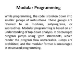 Structured Programming Programming Methodologies Pptx