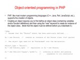 Synapseindia Object Oriented Programming In Php Ppt