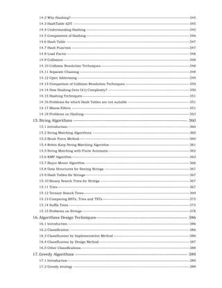 Table Of Contents Data Structure And Algorithmic Thinking With Python - Best Dark Illustrations in Desktop